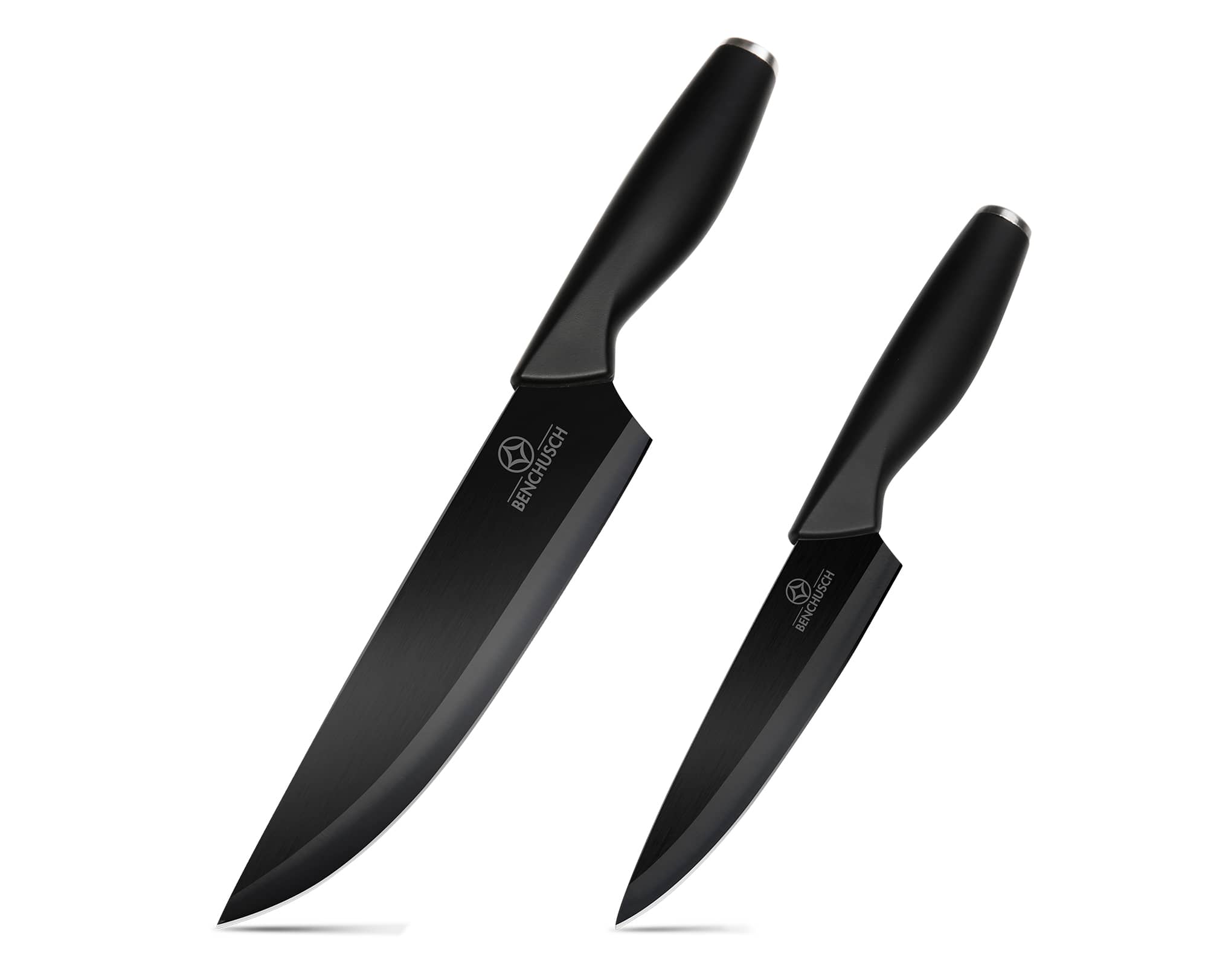 Benchmark Kitchen 5-Piece Black Ceramic Knife Set - Blade HQ