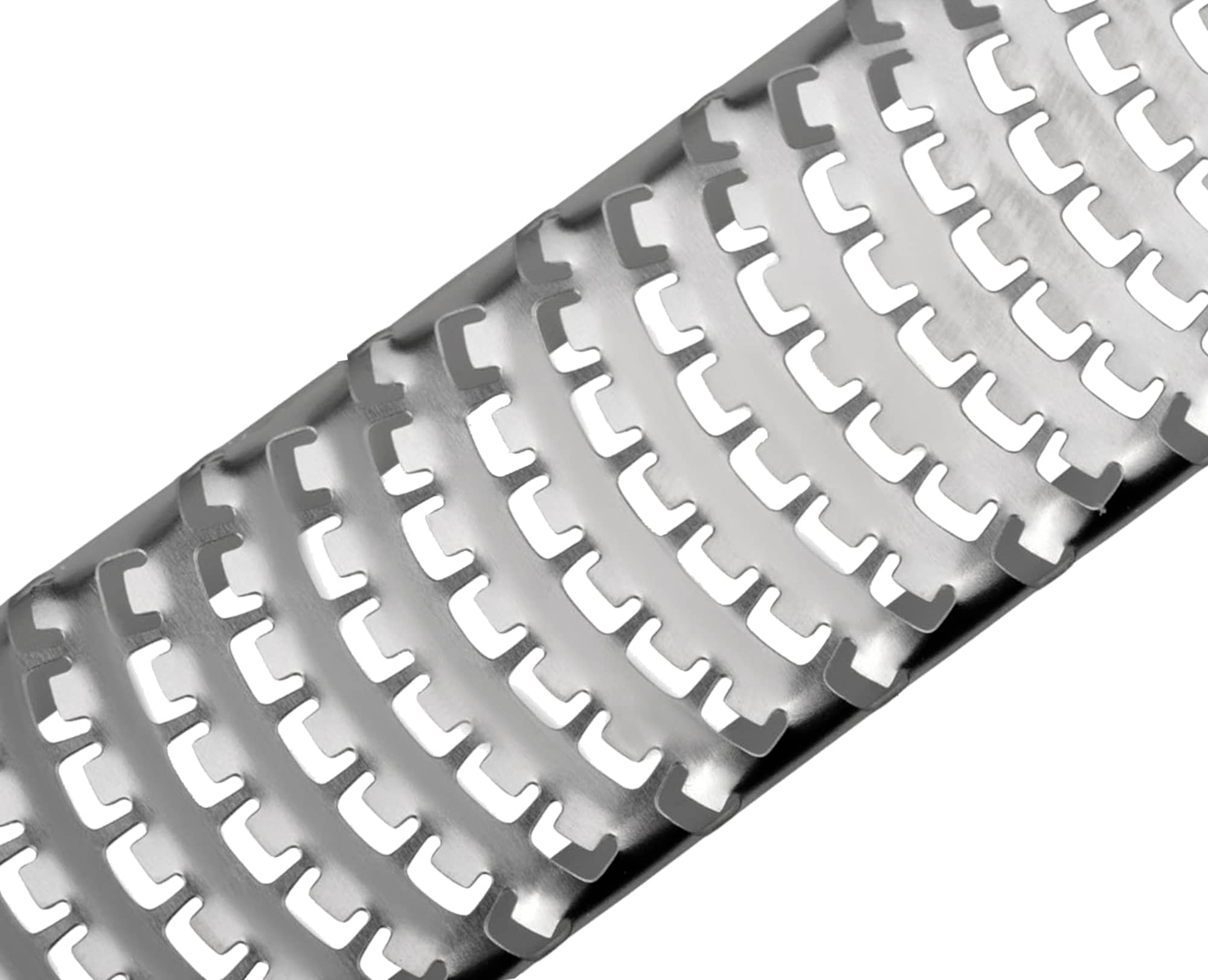 Grater in stainless steel isolated on white background /// cheese