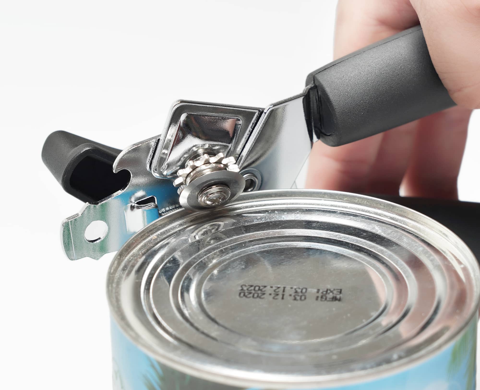 Can Opener With Magnet, Stainless Steel Can Opener Manual Handheld