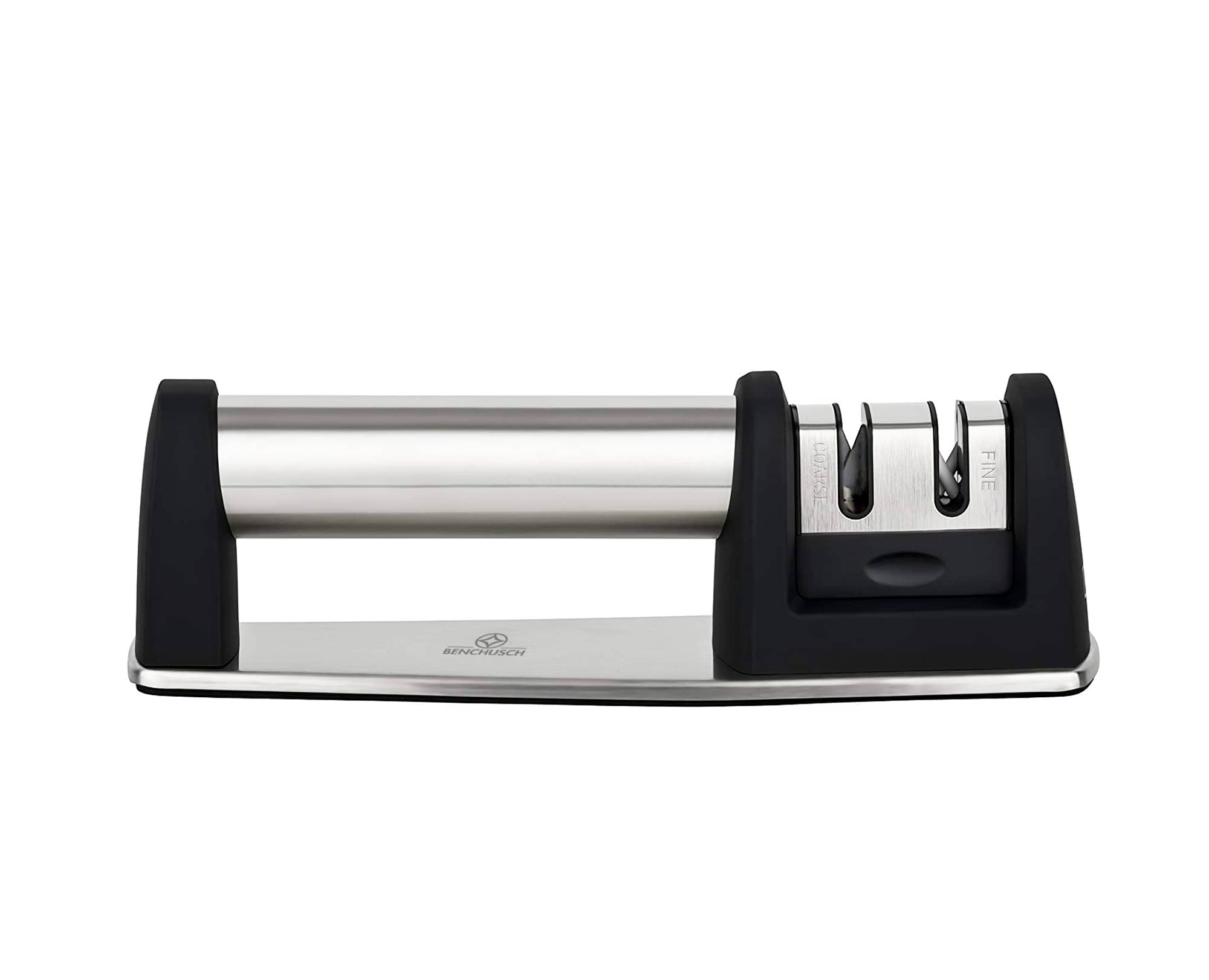 Ergo Chef Fastedge Pull Through Knife Sharpener, 2 Stage, Black